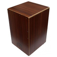 Opus Percussion Wooden Cajon in Sapele with Deluxe Carry Bag