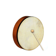 Percussion Plus 6" Handheld Frame Drum with Wooden Beater