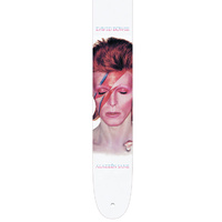 Perris 2.5" Leather Hi-Res "David Bowie" Licensed Guitar Strap