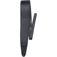 Perris 3.5" Deluxe Padded Leather Guitar Strap in Black
