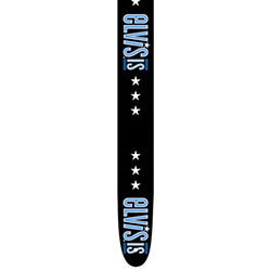 Perris 2.5" Leather Hi-Res "Elvis" Licensed Guitar Strap