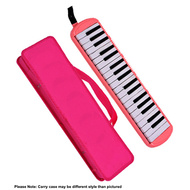 QM Musical 37-Key Melodica in Pink with Bag