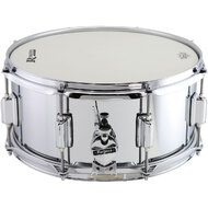 Rogers PowerTone Series Steel Shell Snare Drum in High Luster Chrome - 14 x 6.5"