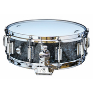 Rogers Dyna-Sonic Beavertail Series Snare Drum in Black Diamond Pearl - 14 x 5"