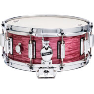 Rogers Dyna-Sonic Custom Series Snare Drum in Red Ripple - 14 x 6.5"