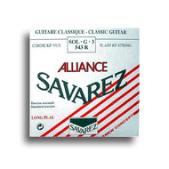 Savarez 543R Alliance Plain KF Standard Tension (G-3rd) Single Classical Guitar String