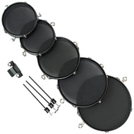 Maxtone Mesh Drum Head Practice Set - 5Pk