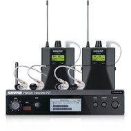 Shure PSM300 Twin Pack Pro Wireless Stereo Personal Monitor System with SE215CL Earphones