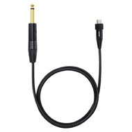 Shure WA305 Instrument Cable with 1/4" Connector to TA4F with Locking Thread