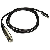 Shure WA310 Microphone Adapter Cable, 4-Pin Mini Connector (TA4F) to XLR(F) Connector - 4ft