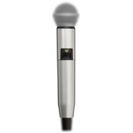 Shure WA723 Handle for GLXD2/BLX2 Transmitter to suit PG58/SM58/BETA58 Capsules (Silver)
