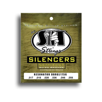 SIT Silencers 80/20 Golden Bronze Resonator String Set (17-56)
