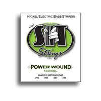 SIT Power Wound Medium Light Nickel Electric Bass String Set (45-105)