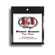 SIT Power Groove Pure Nickel Electric Guitar Medium Light String Set (11-50)
