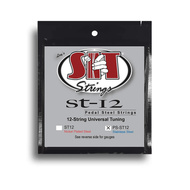 SIT Nickel 12-String Universal Tuning Stainless Steel Pedal Steel String Set (13-68)