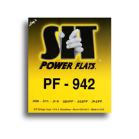 SIT Power Flat Extra Light Electric Guitar String Set (9-42)