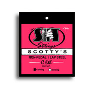 SIT 6-String "Scottys" C6th Tuning Silencer Semi-Flat Nickel Lap Steel String Set (15-36)