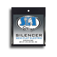 SIT Silencer Extra Light Semi-Flat Electric Guitar String Set (9-42)