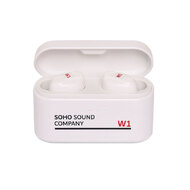 SOHO W1 True Wireless Stereo Bluetooth Earbuds in White