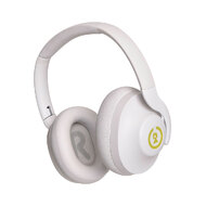 SOHO 45's Wireless Bluetooth Hybrid Noise Cancelling Headphones in White