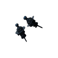 GT Schaller Style Strap Lock Set in Black Finish