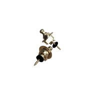 GT Schaller Style Strap Lock Set in Gold Finish