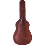 Torque Wooden Archtop Classical Guitar Case in Brown Finish