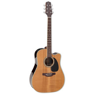 Takamine Thermal Top Series Dreadnought AC/EL Guitar with Cutaway in Natural Gloss Finish