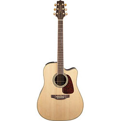 Takamine G70 Series Dreadnought AC/EL Guitar with Cutaway in Natural Gloss Finish 