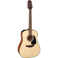 Takamine G12 Series Dreadnought AC/EL Guitar in Natural Satin Finish