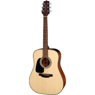 Takamine G12 Series Left Handed Dreadnought AC/EL Guitar in Natural Satin Finish