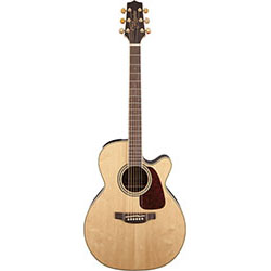 Takamine G70 Series NEX AC/EL Guitar with Cutaway in Natural Gloss Finish 