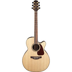 Takamine G90 Series NEX AC/EL Guitar with Cutaway in Natural Gloss Finish with 3-Piece Back
