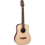 Takamine G Mini Series AC/EL Mini-Dreadnought Guitar in Natural Satin Finish