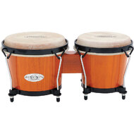 Toca 6 & 7" Synergy Series Wooden Bongos in Amber Finish