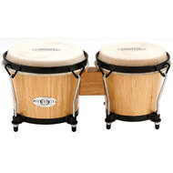 Toca 6 & 7" Synergy Series Wooden Bongos in Natural Finish