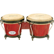 Toca 6 & 7" Synergy Series Wooden Bongos in Rio Red Finish