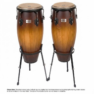 Toca 10 & 11" Players Series Wooden Conga Set in Sunburst with Stand