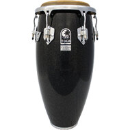 Toca Custom Deluxe Series 11-3/4" Wooden Conga in Black Sparkle Finish