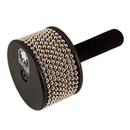 Toca Large Cabasa in Black with Nickel-plated Beads