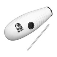 Toca Synthetic Guiro Hand Percussion Sound Effect in White