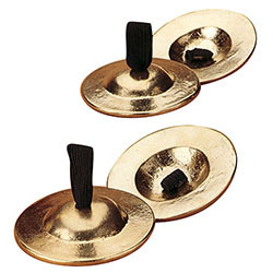 Toca Finger Cymbal Set Hand Percussion Sound Effect