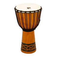 Toca Origins Series Wooden Djembe 10" Synthetic Head in Celtic Knot