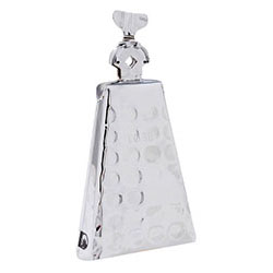 Toca Pro Line Low-Rut Cowbell in Stainless Steel with Mount