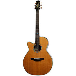 Takamine Legacy Series "Sante Fe" Left Handed NEX AC/EL Guitar with Cutaway in Natural Gloss Finish