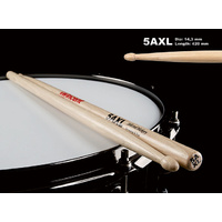 Wincent USA Hickory Standard Wood Tip 5AXL Drum Sticks
