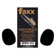 Faxx Medium Mouthpiece Cushion in Black (PK-2)