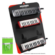 Hohner Melodica Retail Wall Display Stand