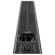 Cherub Rechargeable Digital Metronome & Tuner in Black