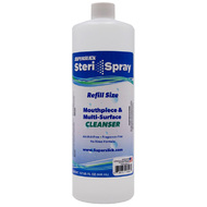 Superslick Steri-Spray Mouthpiece & Multi Surface Cleanser Refill Bottle - 946ml